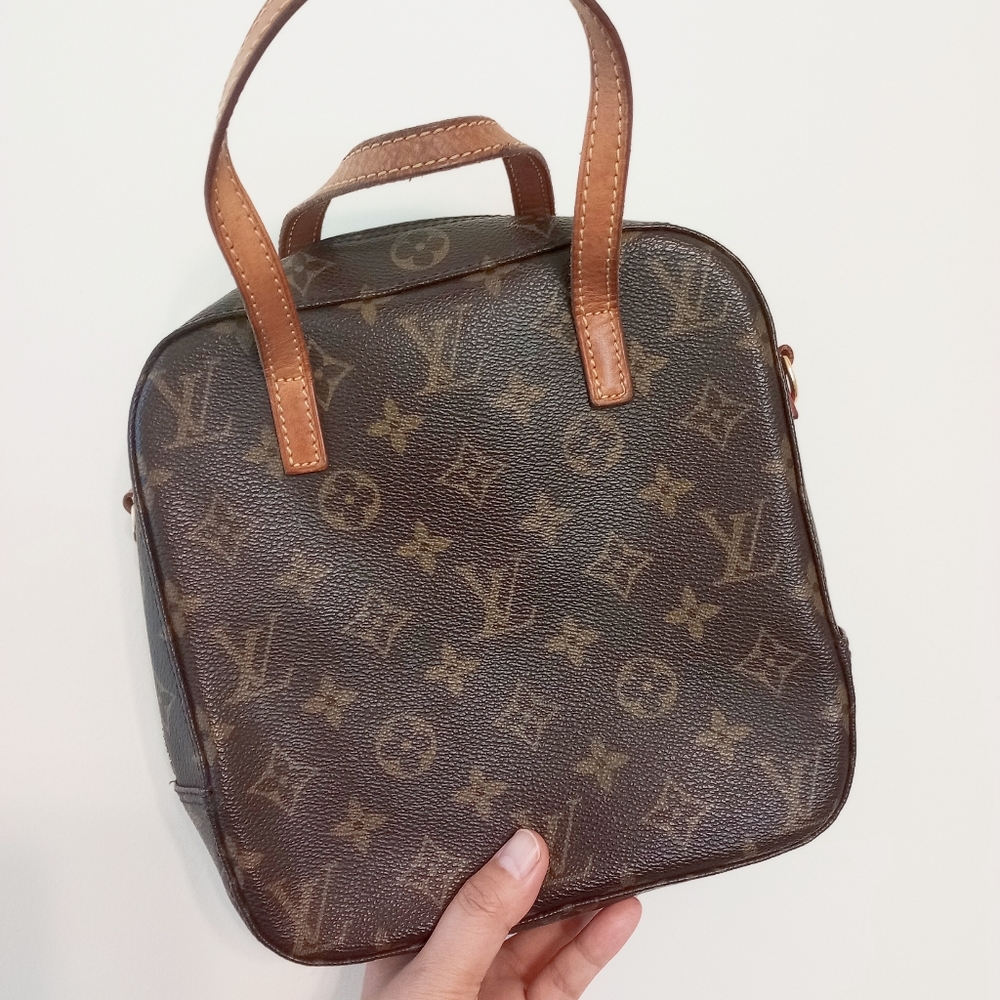 Louis Vuitton Monogram Spontini Canvas Hand Bag